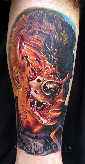 Mike DeVries - Terminator Tattoo